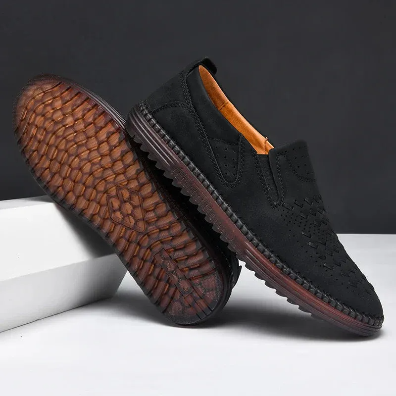 Braxton Echtleder Slipper