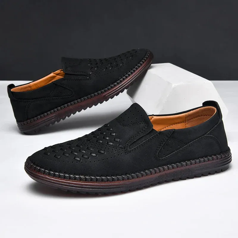Braxton Echtleder Slipper