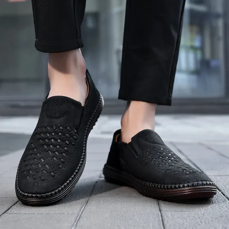 Braxton Echtleder Slipper