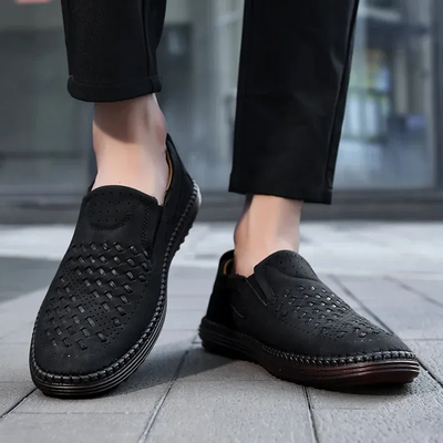 Braxton Echtleder Slipper