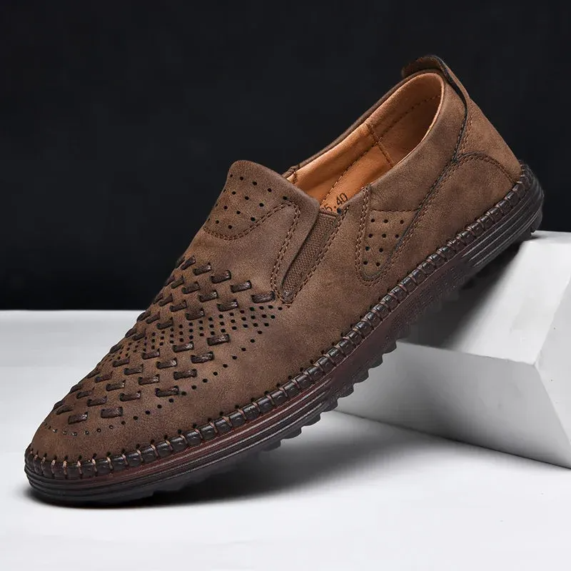 Braxton Echtleder Slipper