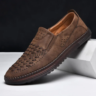 Braxton Echtleder Slipper