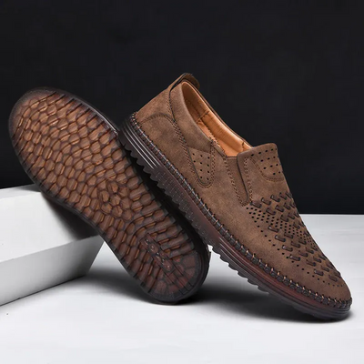 Braxton Echtleder Slipper