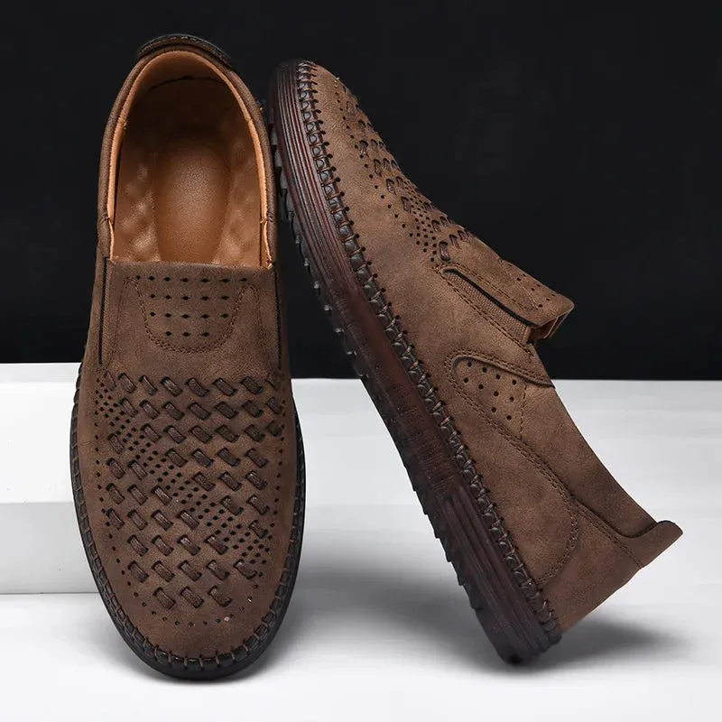 Braxton Echtleder Slipper