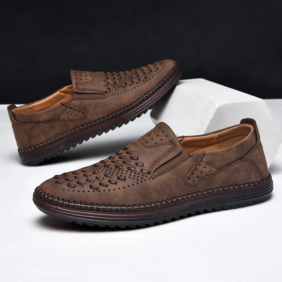 Braxton Echtleder Slipper
