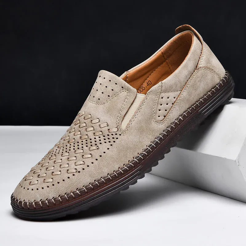 Braxton Echtleder Slipper