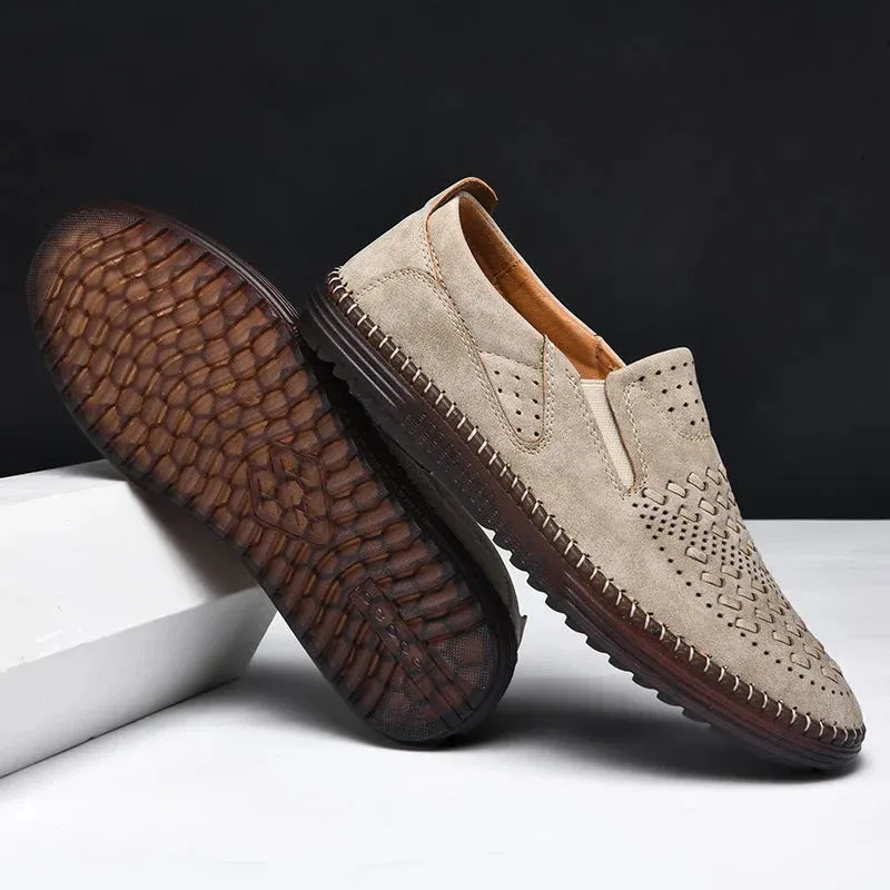 Braxton Echtleder Slipper
