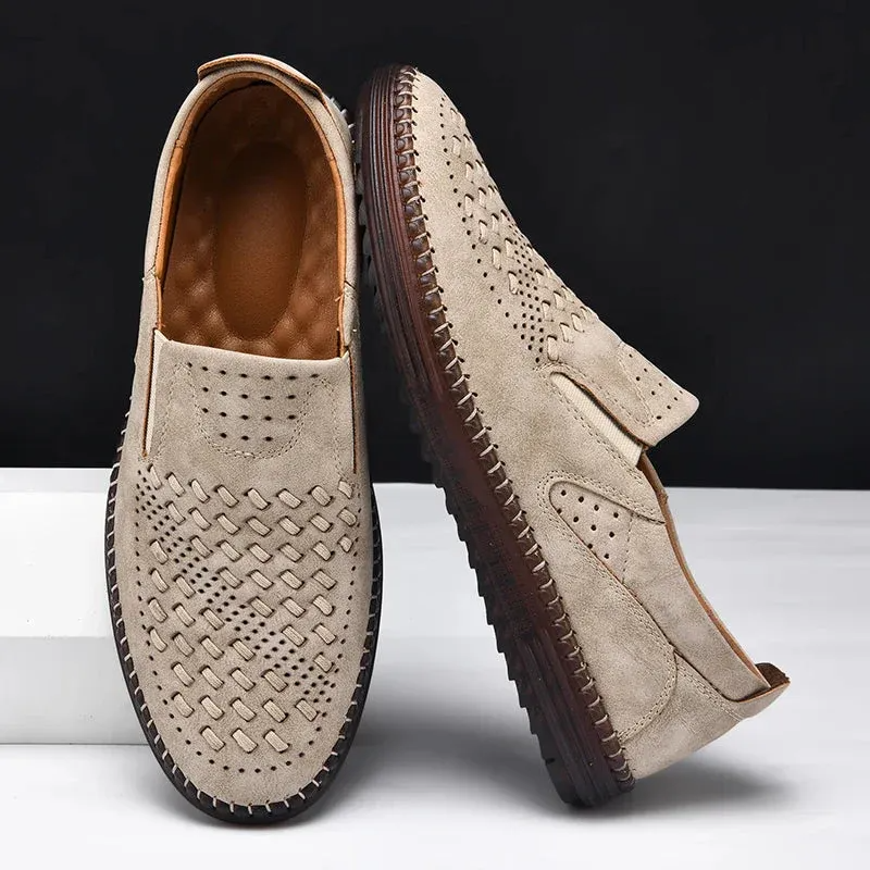 Braxton Echtleder Slipper