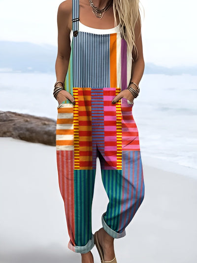 Lara Colour Pop Streifenoverall