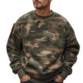 Herren Sweatshirt mit Camouflage-Druck