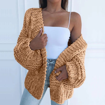 Dania™ – Chunky Strick Relaxed Cardigan