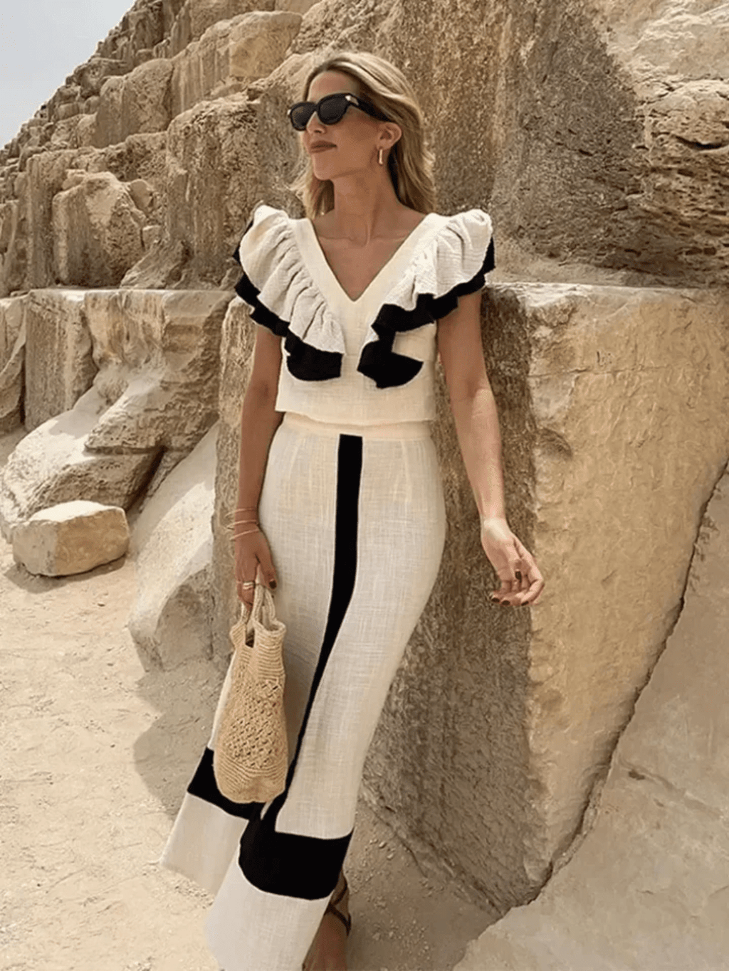 Maya™ - Elegantes Zweiteiliges Set