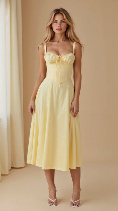 Isla | Sommerkleid mit Korsage