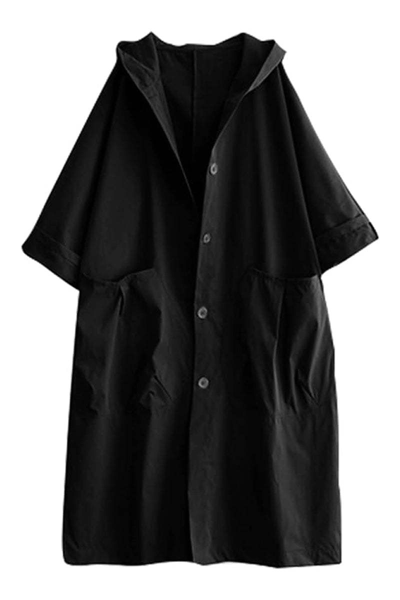 Einheitsgröße Oversized Wasserabweisende Windjacke