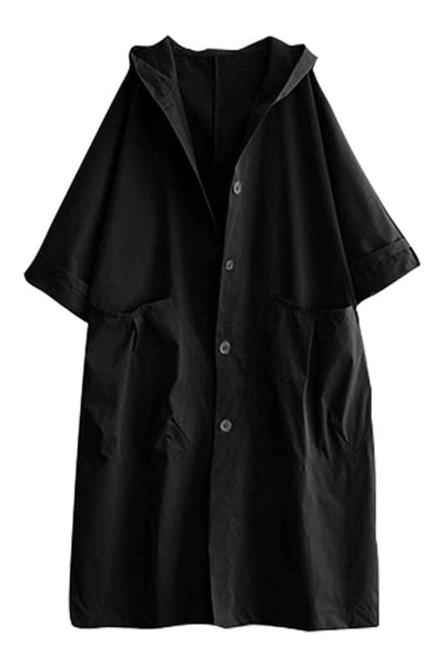 Einheitsgröße Oversized Wasserabweisende Windjacke