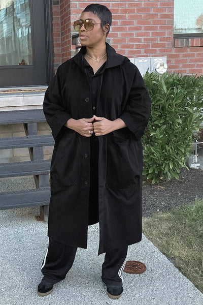 Einheitsgröße Oversized Wasserabweisende Windjacke