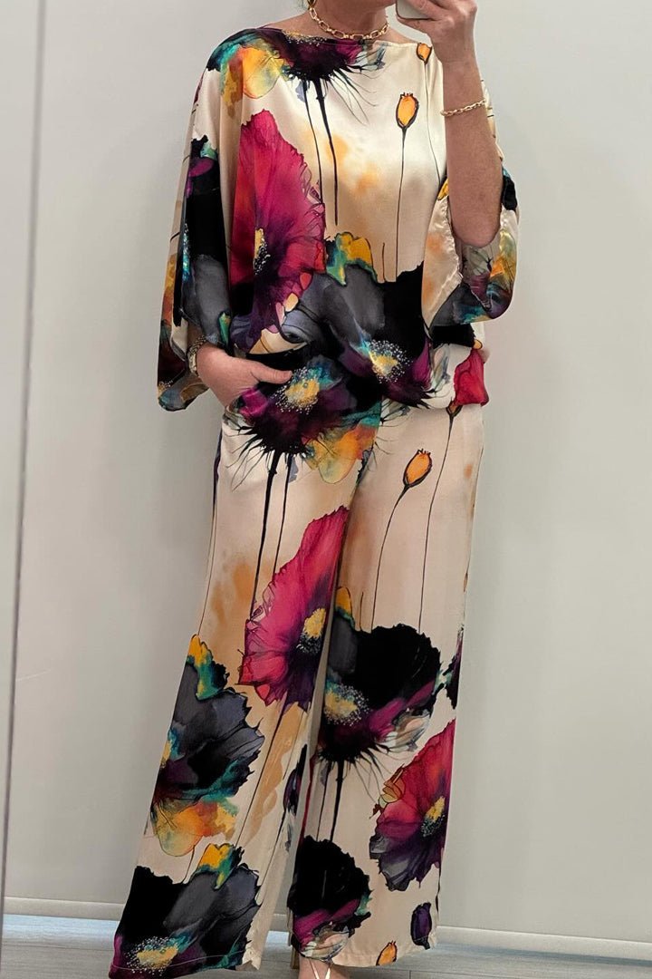 Paisley™ - Elegantes Bedrucktes Set