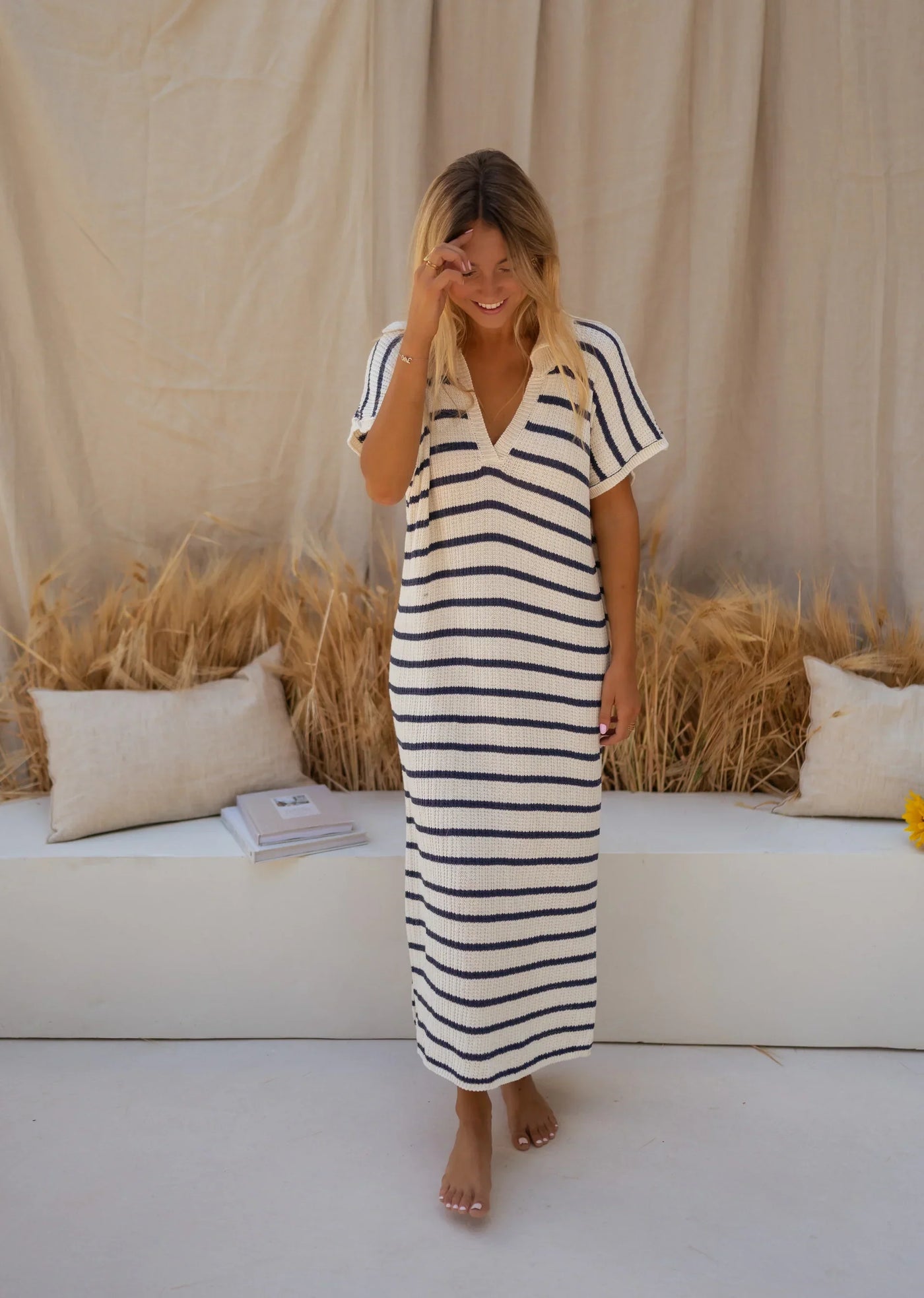 SOPHIA™ | DAS STREIFENSTRICKKLEID