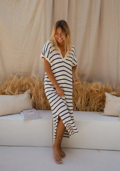 SOPHIA™ | DAS STREIFENSTRICKKLEID