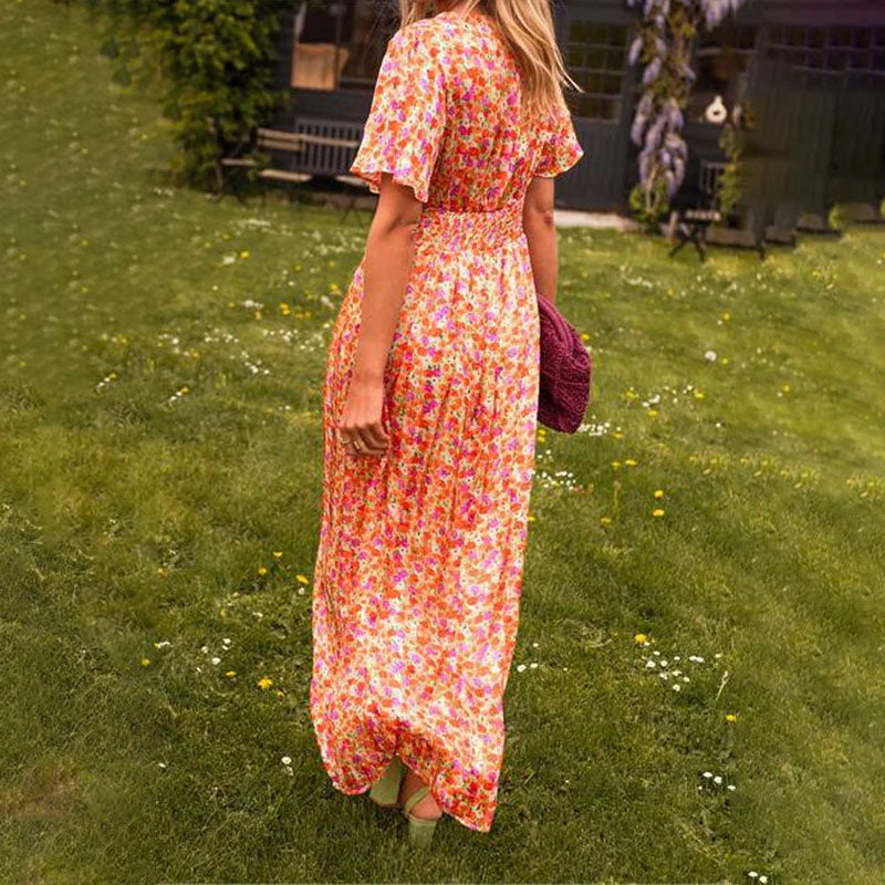 Emily™ Classic V-Neck Dress