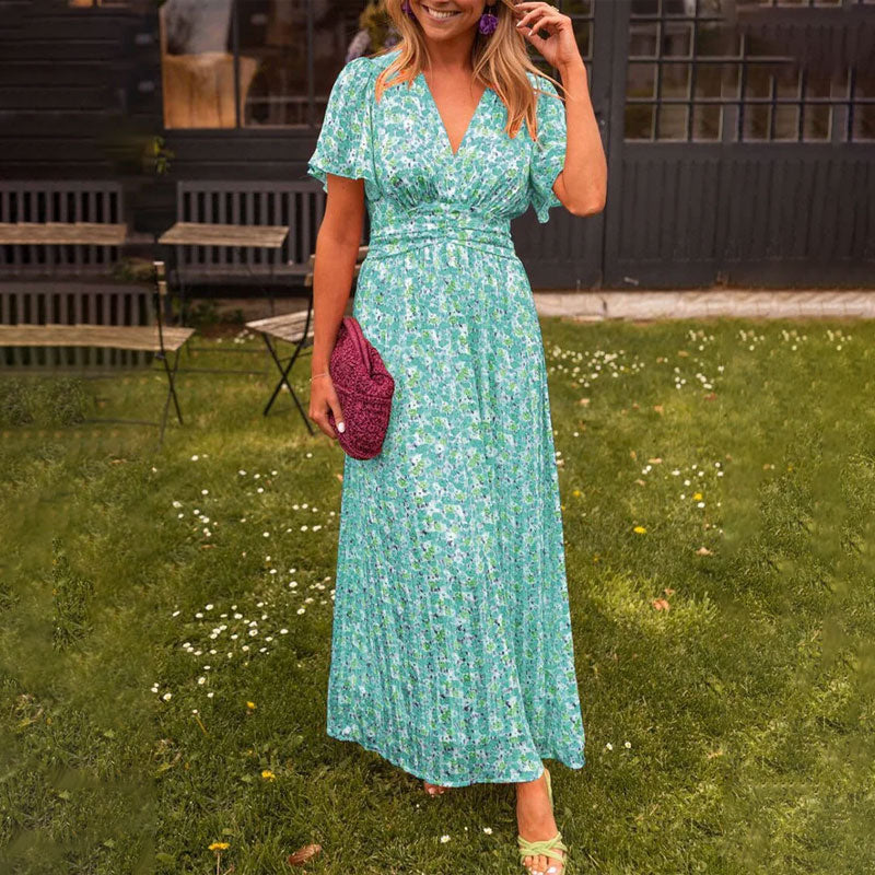 Esther™ Classic V-Neck Dress