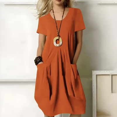 MARYAM – Elegantes Kleid mit Bauchkaschierung