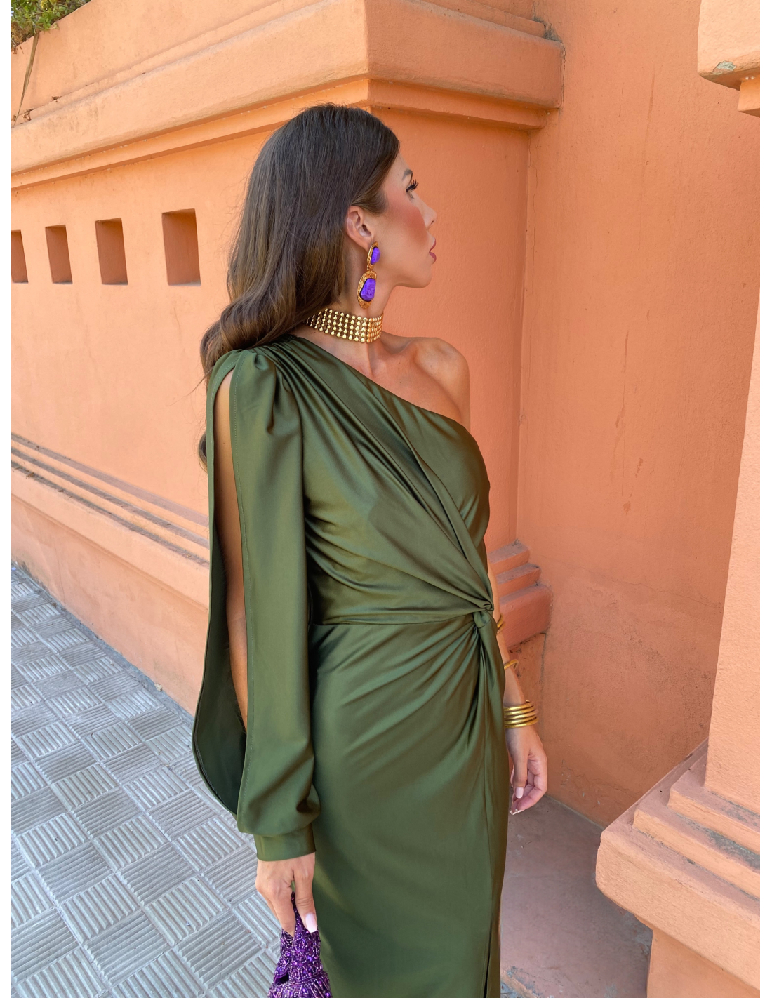 Alaysia™ | Lange Schwarze Sommerrobe