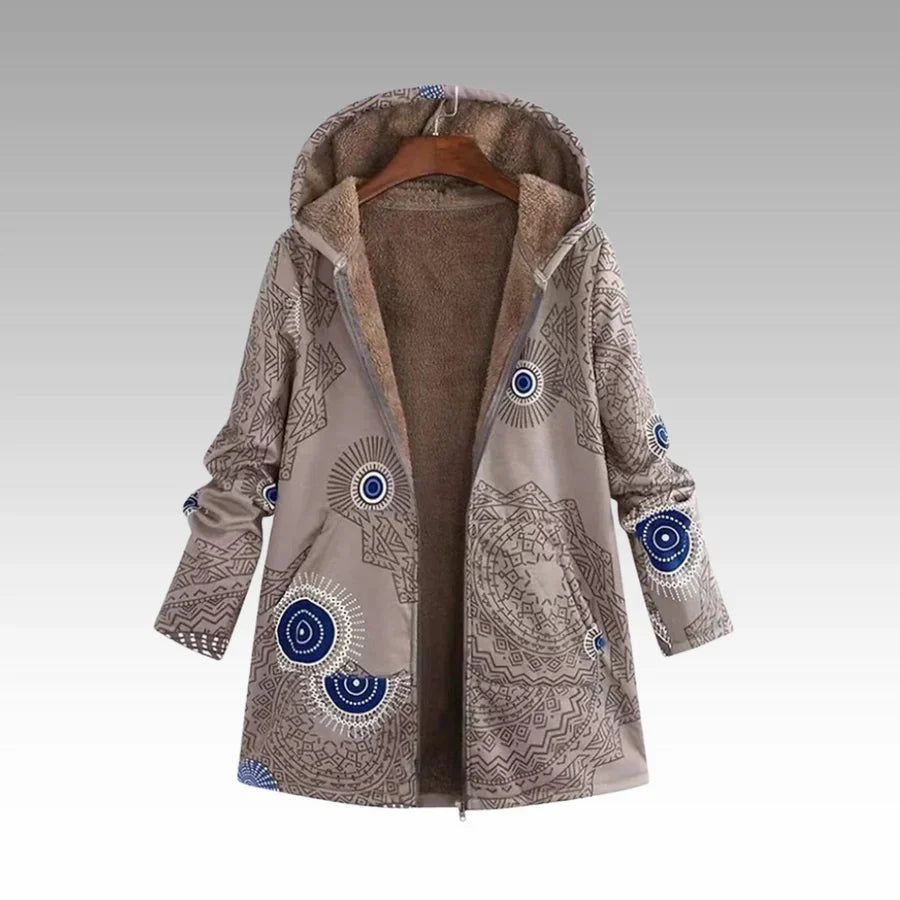 Lozeva | Elegante und weiche Kapuzenjacke